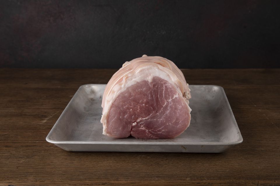 Rolled leg of pork